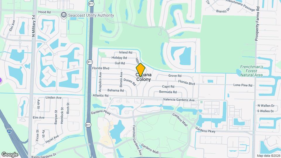 3539 Everglades Rd Mapa y Detalles de la Ubicación