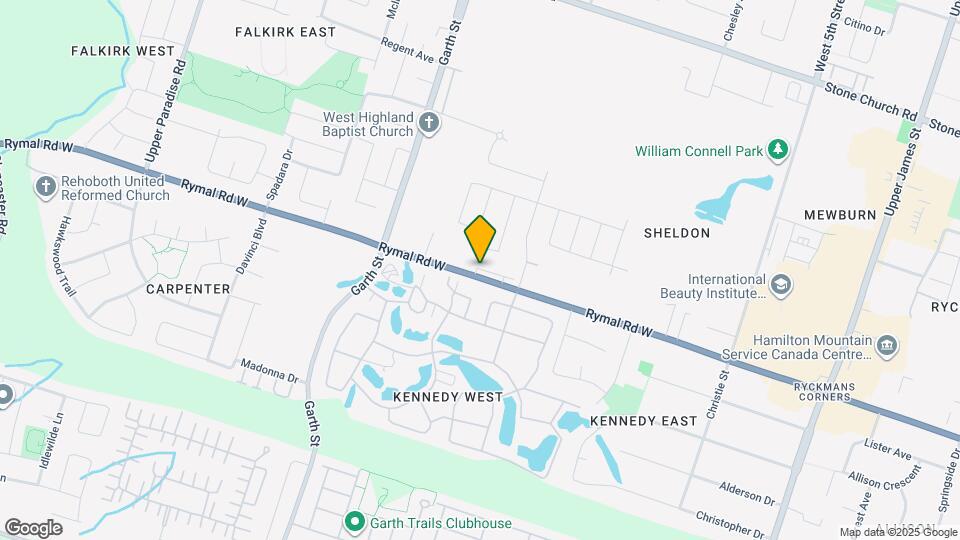 330 Rymal Rd W Map and Location Details