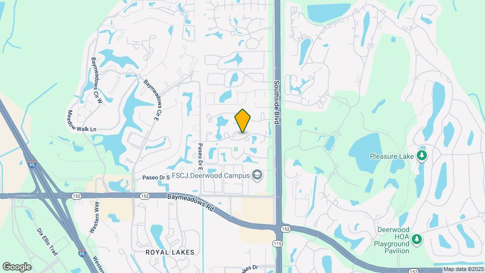 1802 Wood Hill Pl Map and Location Details