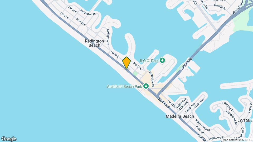 15462 Gulf Blvd Mapa y Detalles de la Ubicación