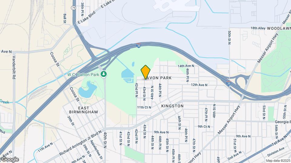 4301 13th Ave N Map and Location Details