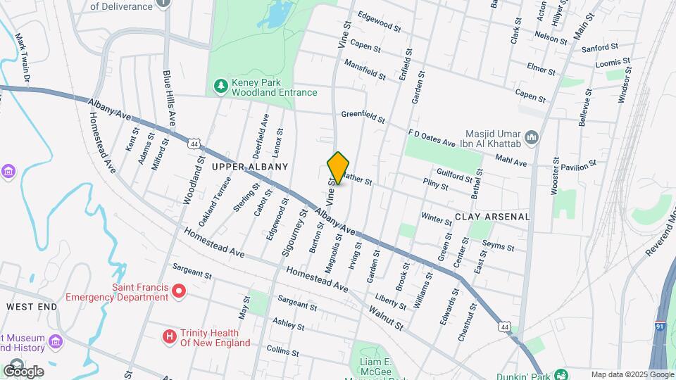 4-40 Vine St Mapa y Detalles de la Ubicación