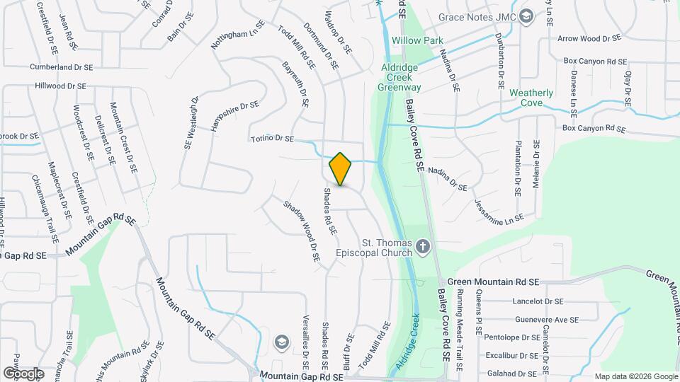 9920 Todd Mill Rd SE Map and Location Details