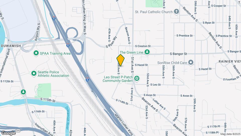 10918 49th Ave S Map and Location Details
