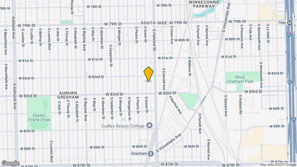 8227 S Green St, Unit 2nd floor Map and Location Details