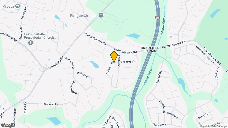 12128 Stewarts Crossing Dr Mapa y Detalles de la Ubicación