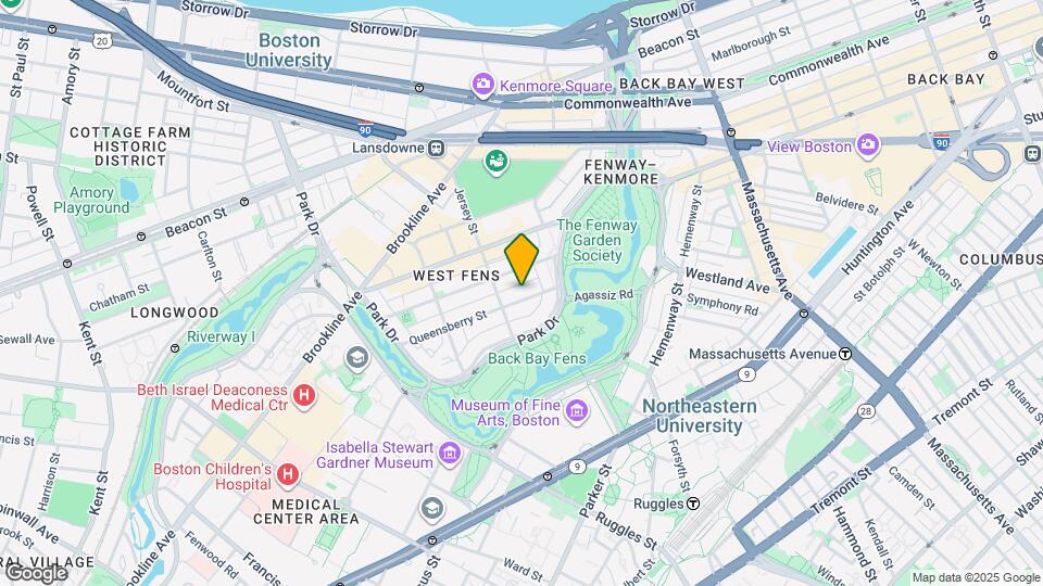 25 Queensberry St-Unit -19 Map and Location Details