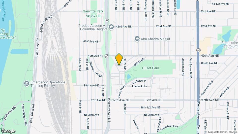 3915 Lookout Pl NE Map and Location Details