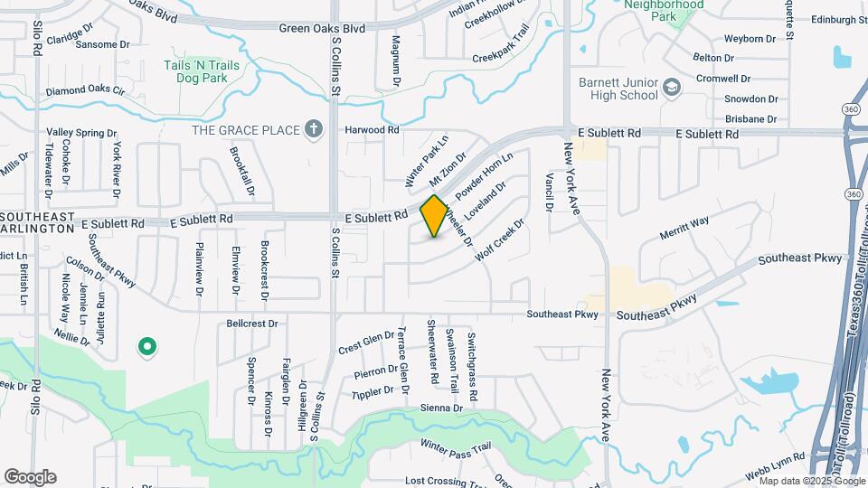 1510 Loveland Dr Map and Location Details