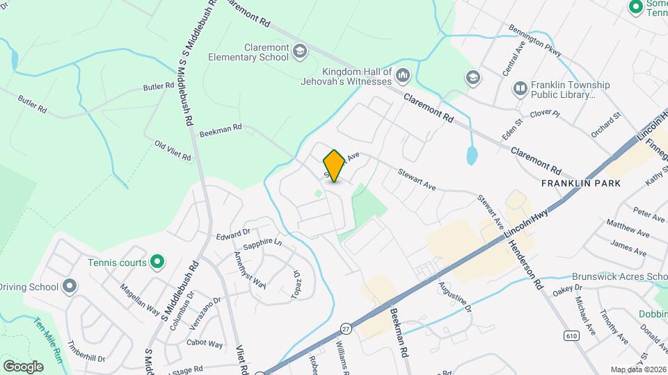 27 Townsend Ct Map and Location Details