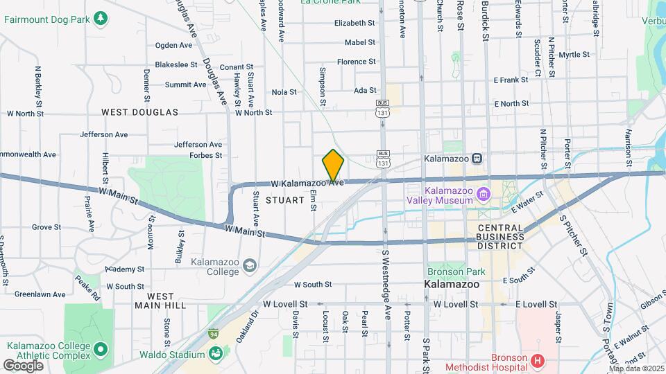 709 W Kalamazoo Ave Map and Location Details