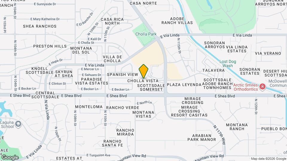 10732 N 113th St Map and Location Details