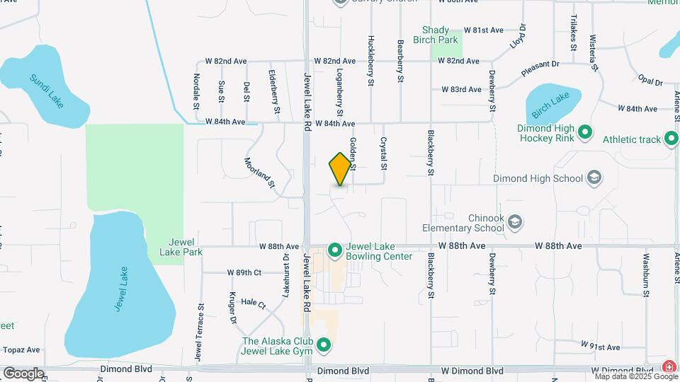 8601 Molanary Dr Map and Location Details