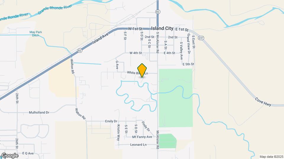 10203 White Birch Ln Map and Location Details