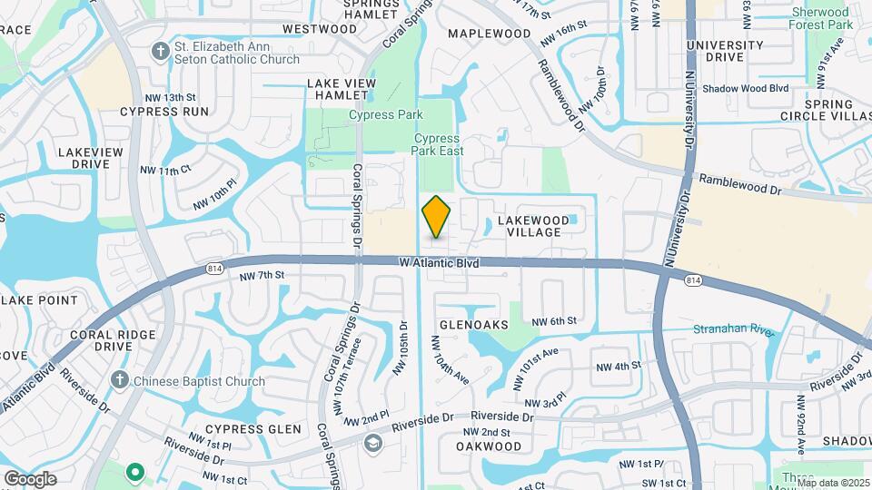 10445 NW 8th Ct Map and Location Details