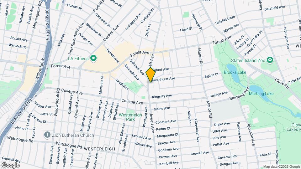 565 Jewett Ave Mapa y Detalles de la Ubicación
