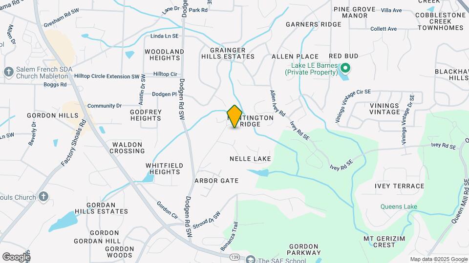6285 Allen Rd SW Map and Location Details