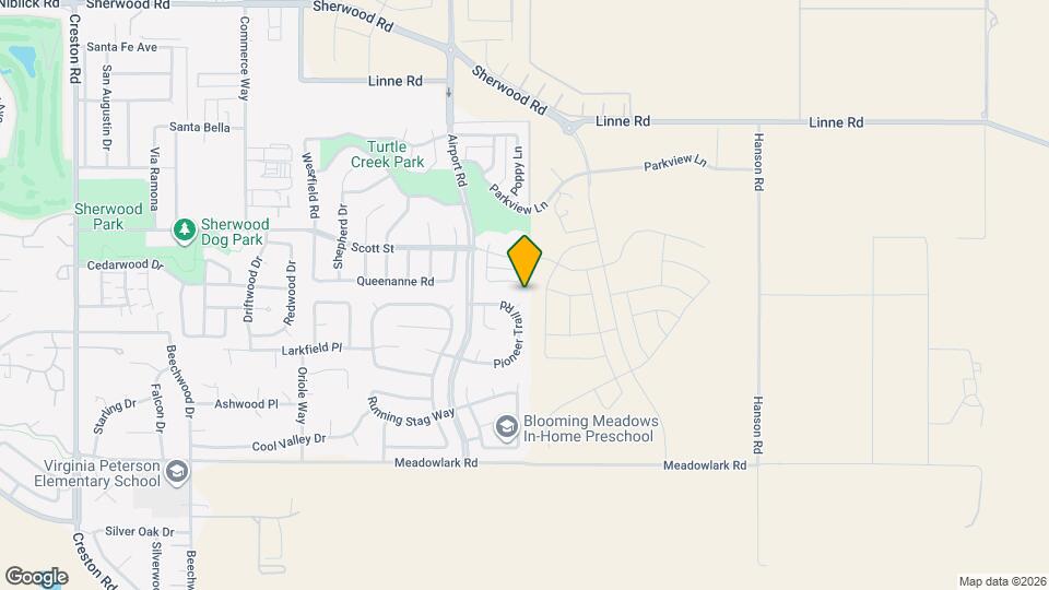 2301 Winter Wheat Pl Map and Location Details