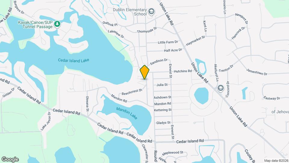 832 Farnsworth Rd Map and Location Details