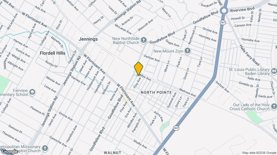 5955 Floy Ave Map and Location Details