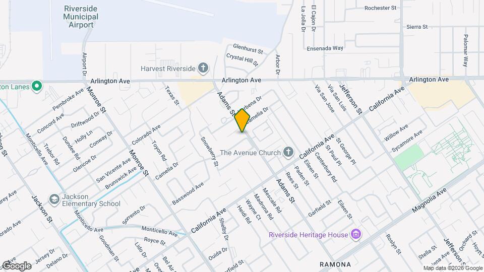 8311 Raintree Ave Map and Location Details