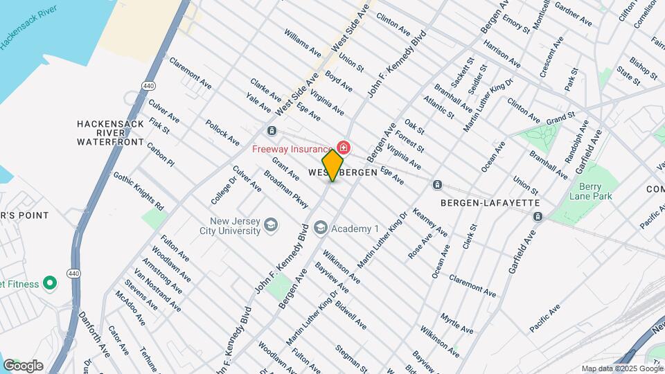 2148-2150 John F Kennedy Blvd Map and Location Details
