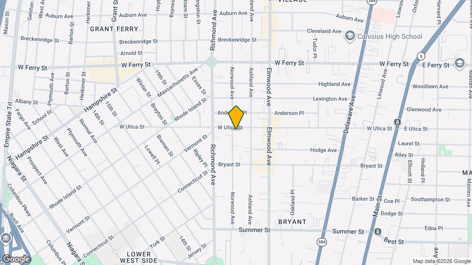225 Norwood Ave, Unit 1st Floor Map and Location Details