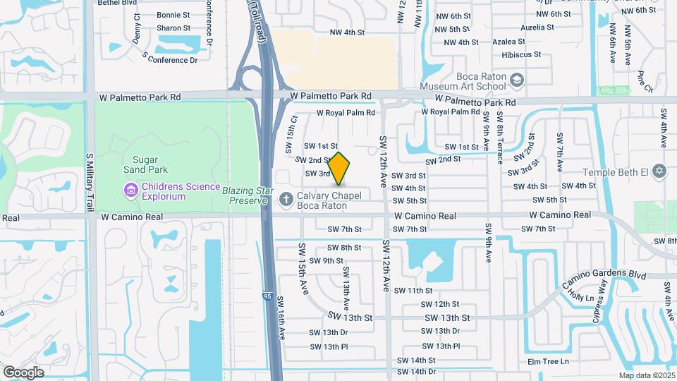 1316 SW 4th St Map and Location Details