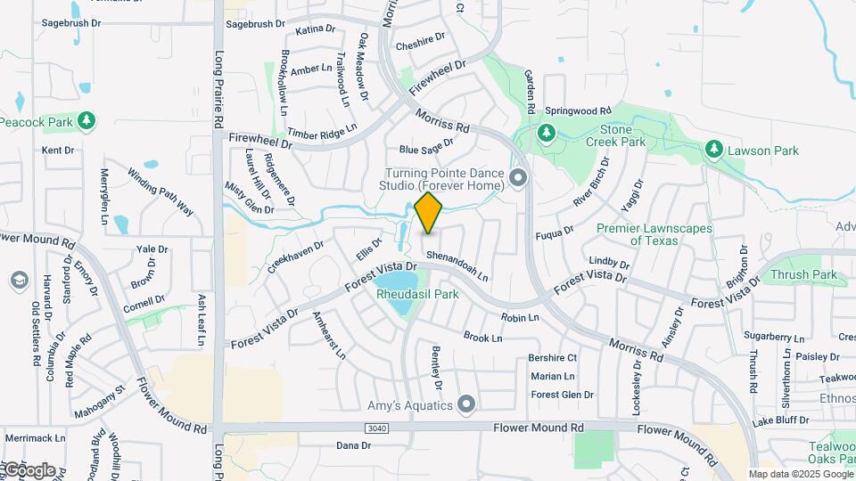 2612 Normandy Dr Map and Location Details