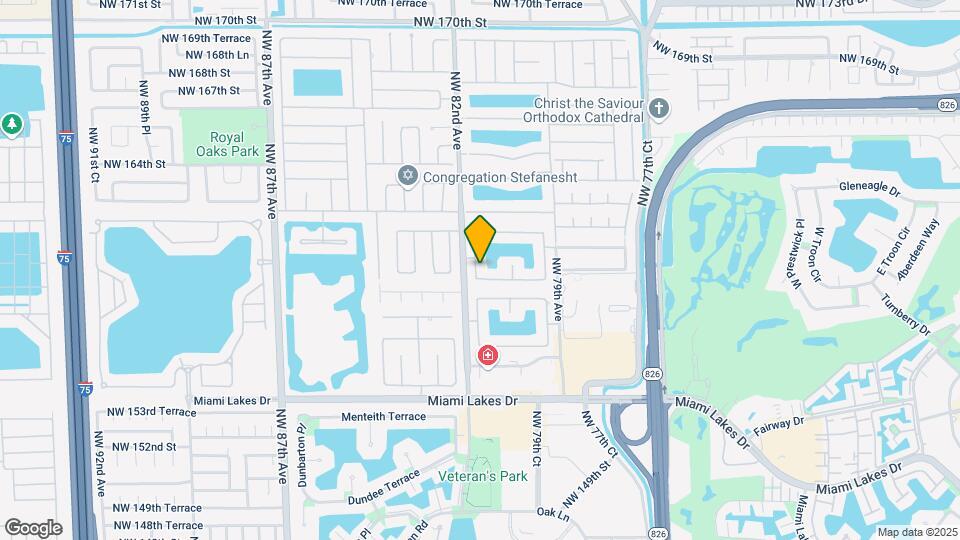 15945 NW 81st Ct Map and Location Details