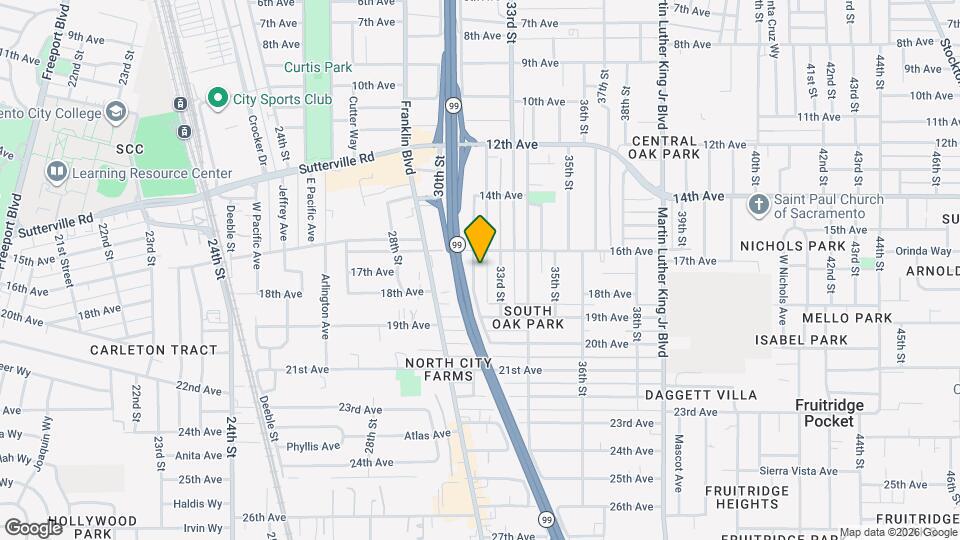 4111 32nd St Map and Location Details