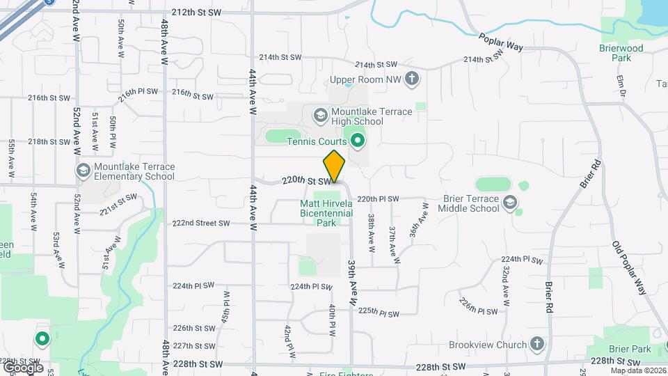 4004 220th St SW Mapa y Detalles de la Ubicación