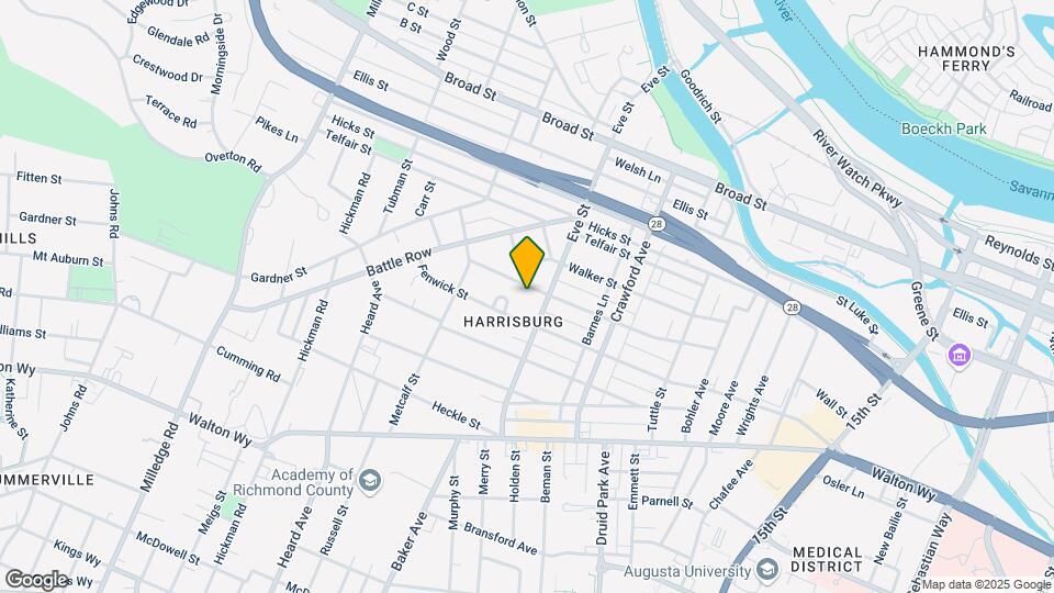 1912 Watkins St Map and Location Details