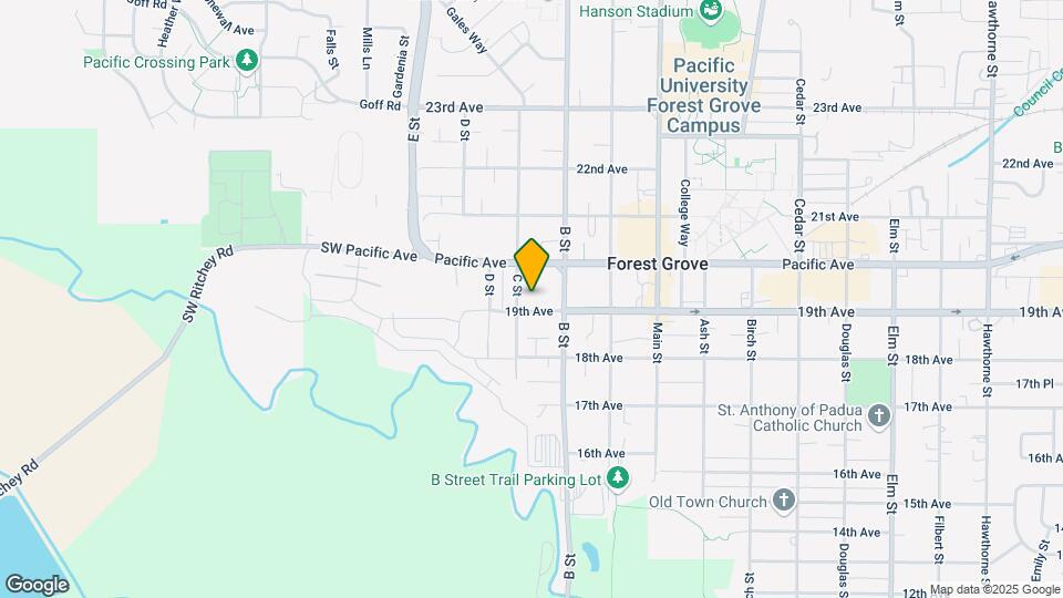 1709 19th Ave Mapa y Detalles de la Ubicación