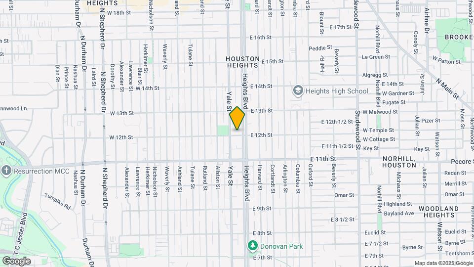 101 W 12th St Map and Location Details