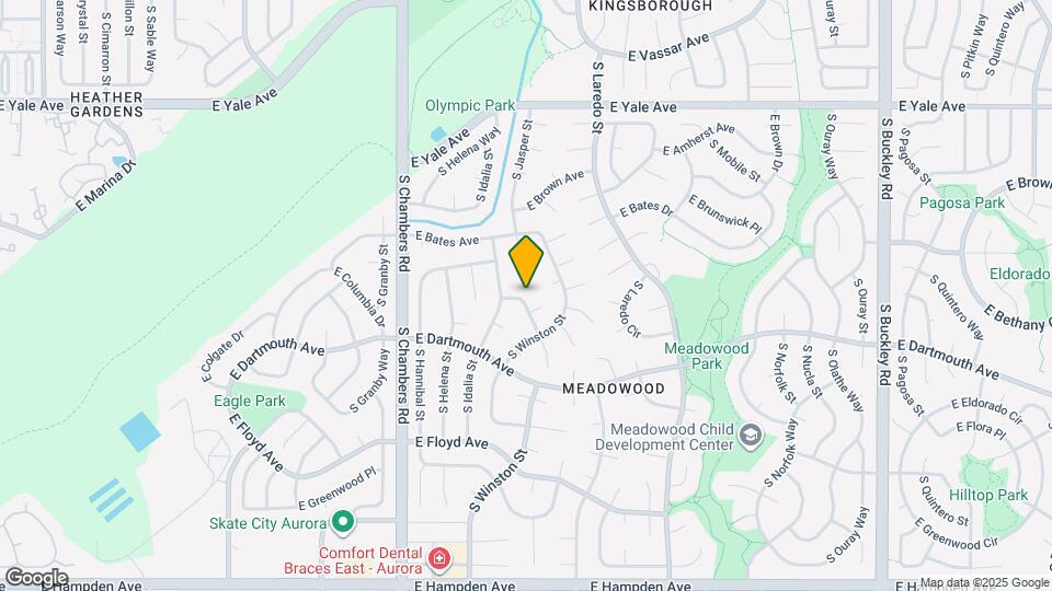 3028 S Jasper Way Map and Location Details