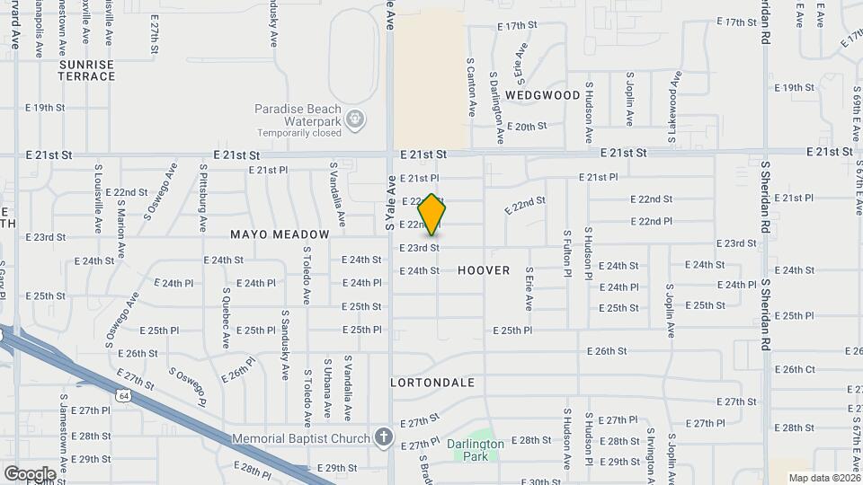 4947 E 23rd St Map and Location Details