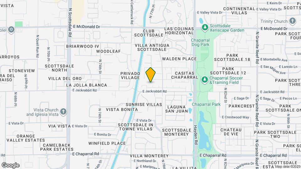 5520 N 77th Pl Map and Location Details