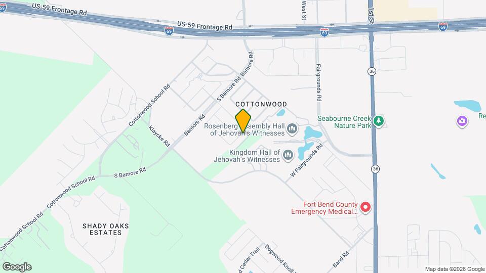 1315 Pease River Ln Map and Location Details