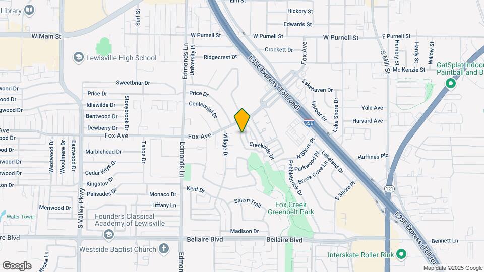 826 Creekside Dr Map and Location Details