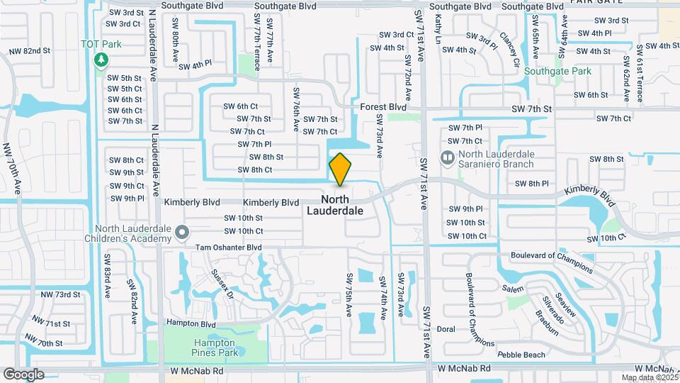 7503 Kimberly Blvd Map and Location Details