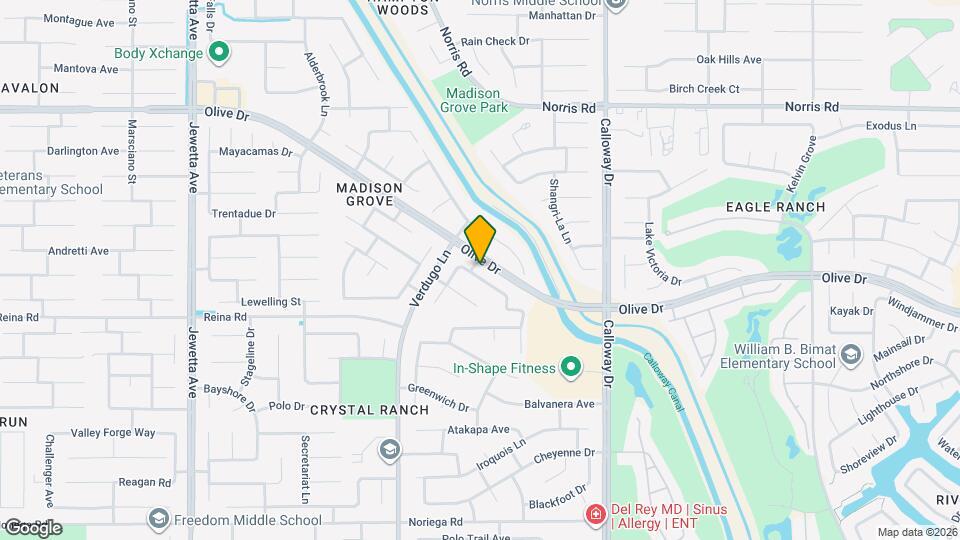 10134 Seven Falls Ave Map and Location Details