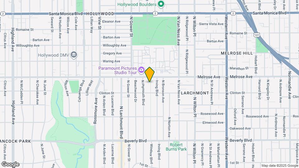 635 N Windsor Blvd Mapa y Detalles de la Ubicación