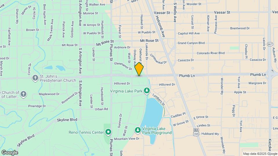 320 W Plumb Ln Map and Location Details