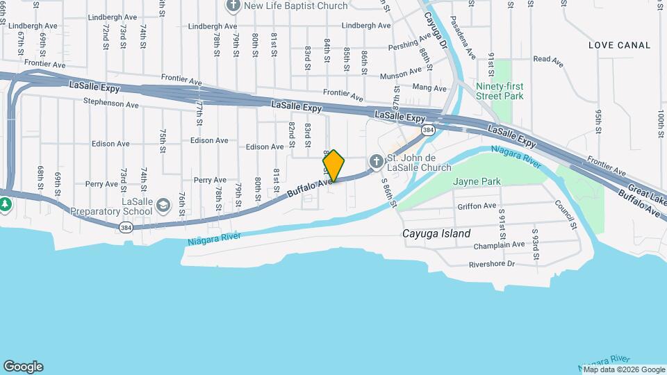 8405 Buffalo Ave Mapa y Detalles de la Ubicación
