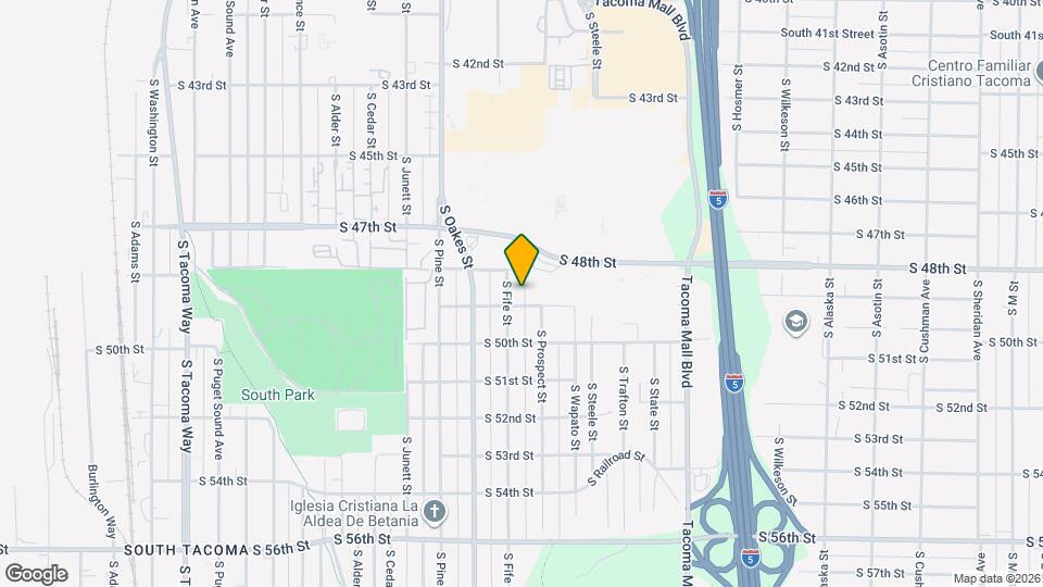 4819 1/2-6645 1/2 S Fife St Map and Location Details