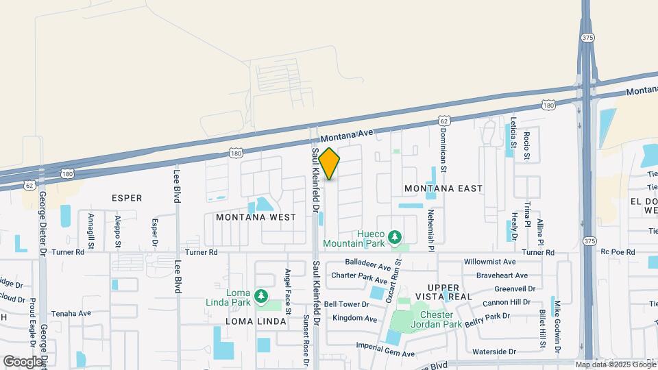 3712 La Cuesta Dr Map and Location Details