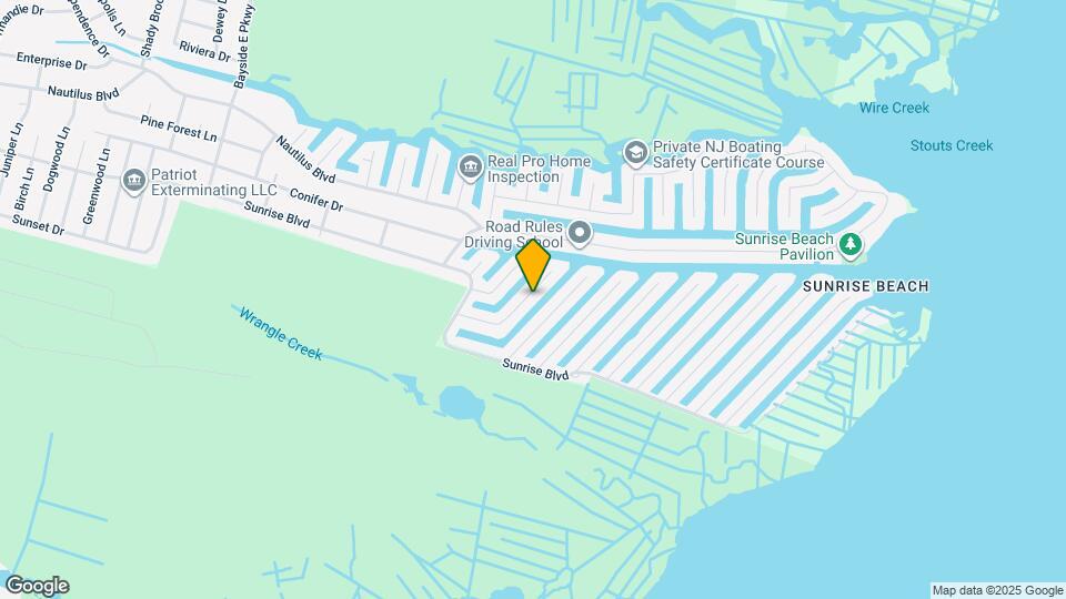 825 Leeward Dr Map and Location Details