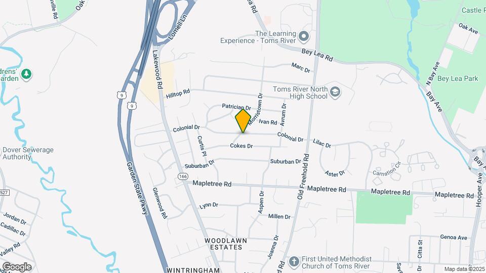 331 Colonial Dr Map and Location Details