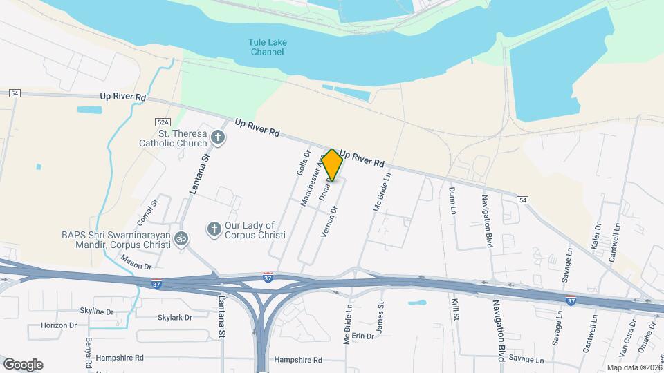 1238 Dona Dr Map and Location Details